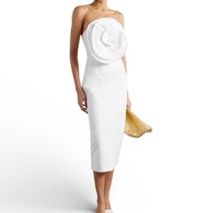 Mara Hoffman Maia Linen-Blend Midi Dress